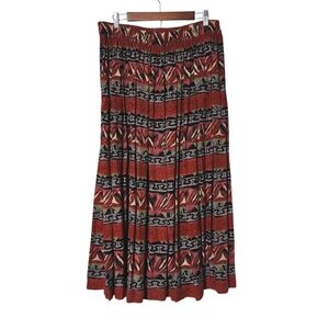 Vintage South western broom skirt